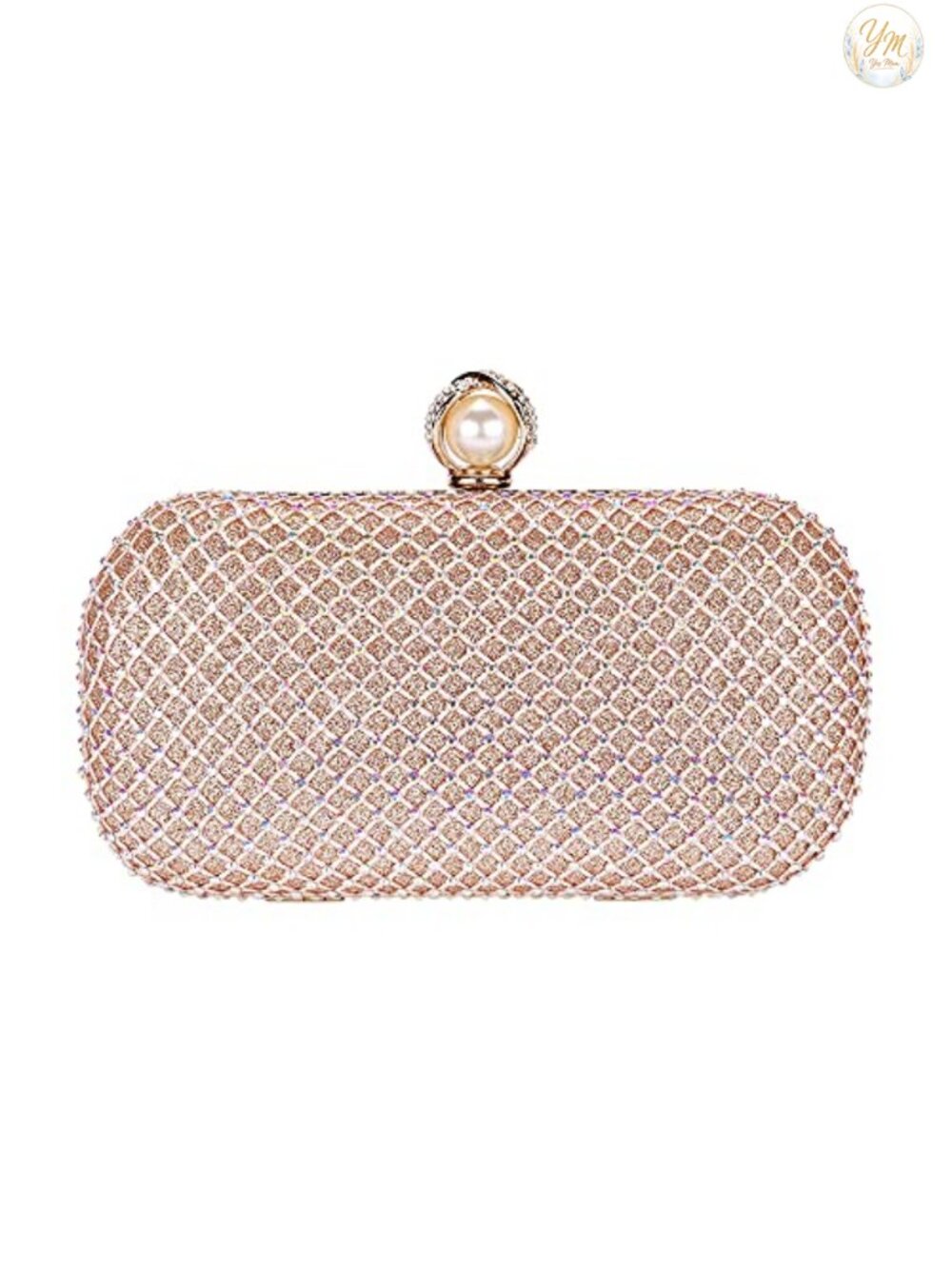 Sparkly Glitter Clutch Purse for Women Evening Party Handbag Prom Rhinestone